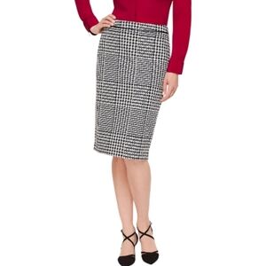 Talbots Jacquard Pencil Skirt
